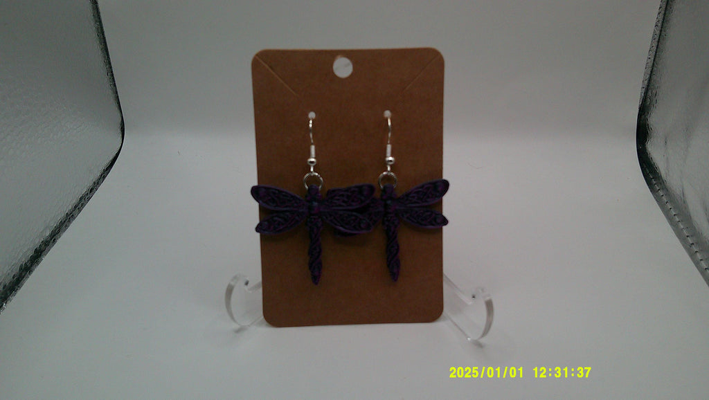 Whimsy Wings Earrings – Fantasy Dragonfly Dangles