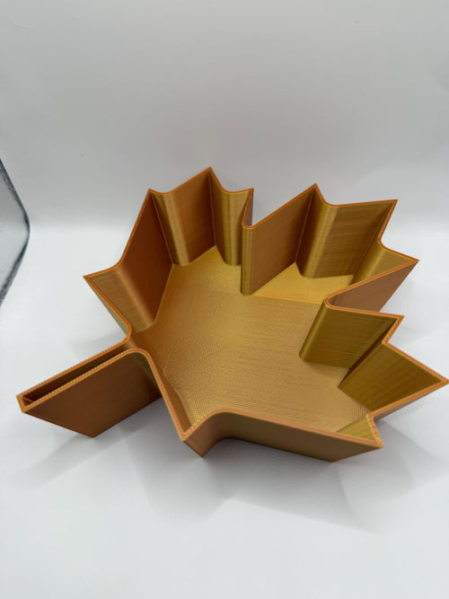 3D Printed Autumn Maple Leaf Bowl